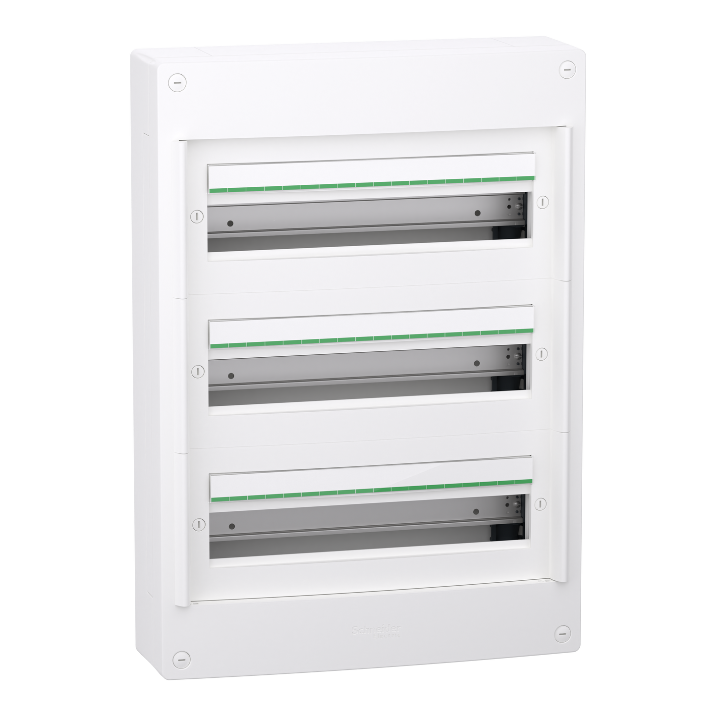 Schneider Electric-LVSXT318-PrismaSeT XS - Coffret saillie 3 rangées 18 modules - sans porte