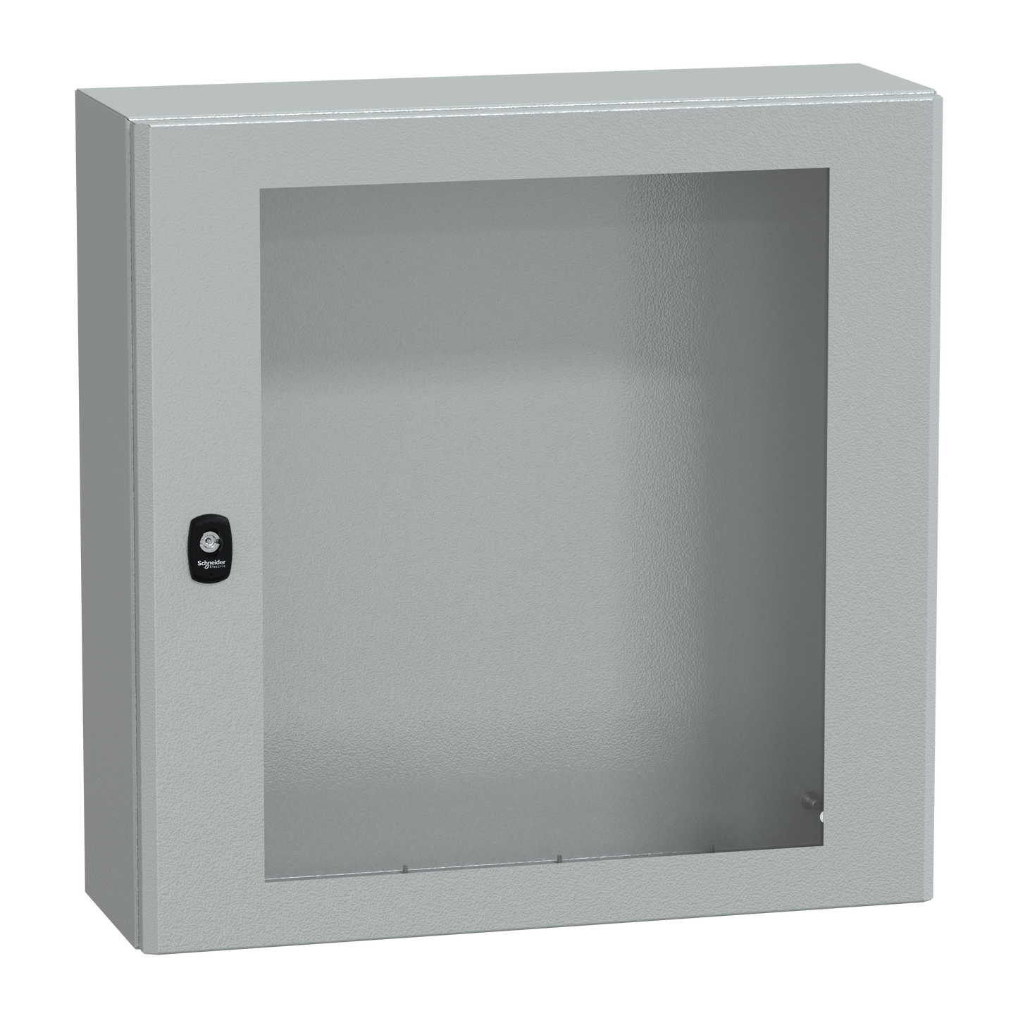 Schneider Electric-NSYS3D6620T-PanelSeT S3D - Enveloppe acier - H600xL600xP200 mm - porte vitrée