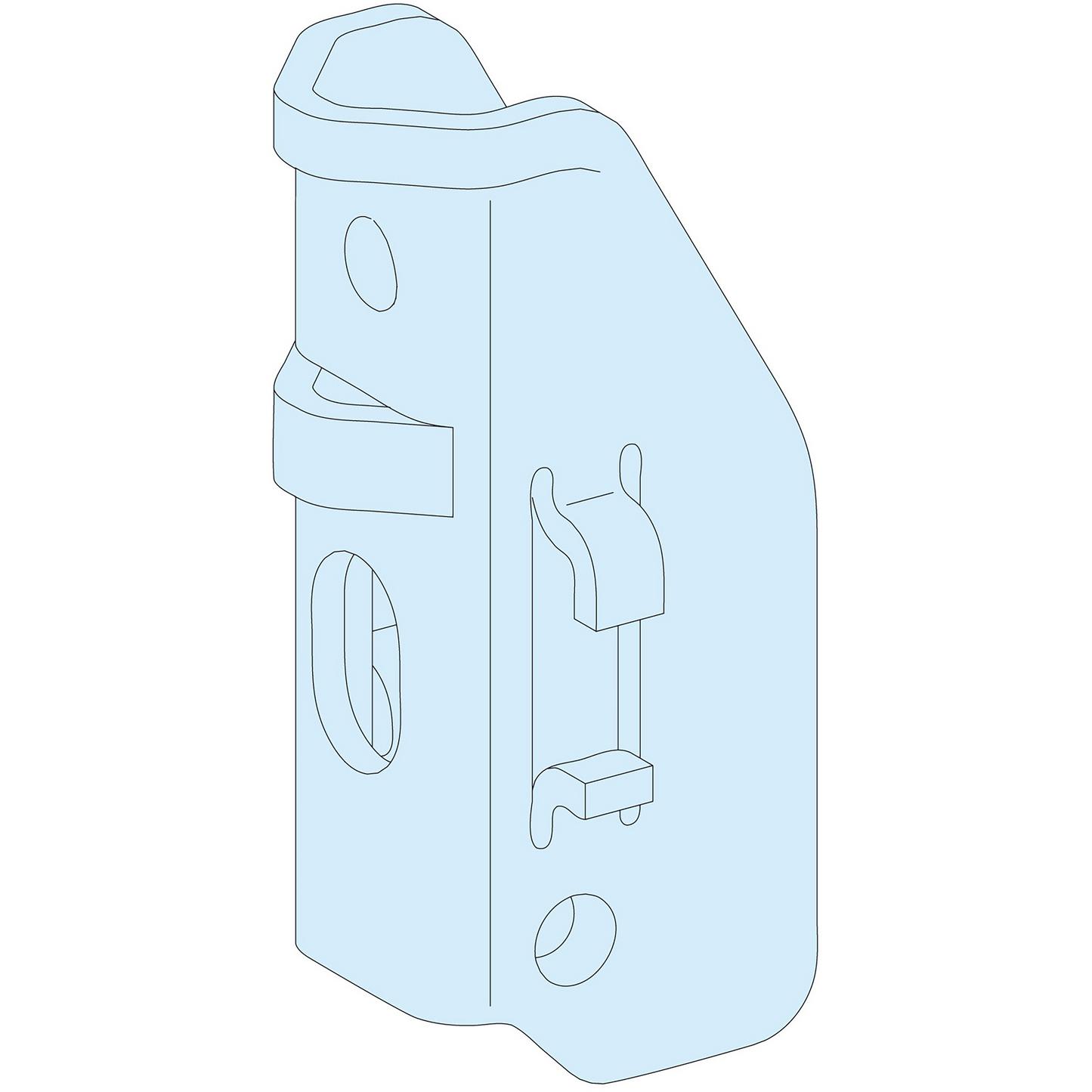 Schneider Electric-LVS08866-PrismaSeT G - Adaptateur support bridage câble-enveloppes 33-36M-Lot de 2