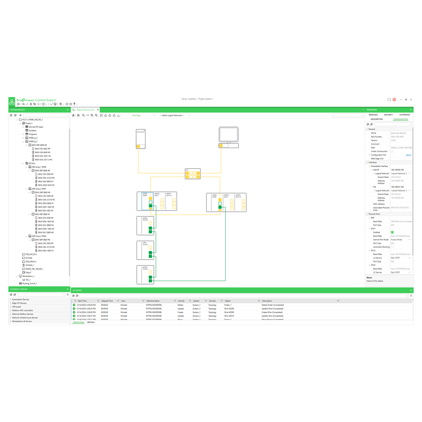 Schneider Electric-CEXUSPCZXEPBZZ-ECE - Topology Manager/M580S - Entité - 100Users Flottants  -Maj