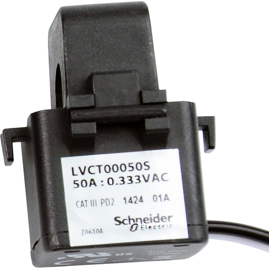 Schneider Electric-LVCT00050S-PowerLogic - TI ouvrant - T0 - 50 A - sortie 0,333V - incompatible entrée 5A
