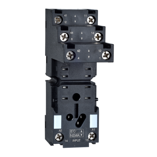 Schneider Electric-RXZE2S108M-Harmony Relay RXM - embase contacts séparés - RXM2 - racc connecteurs à vis