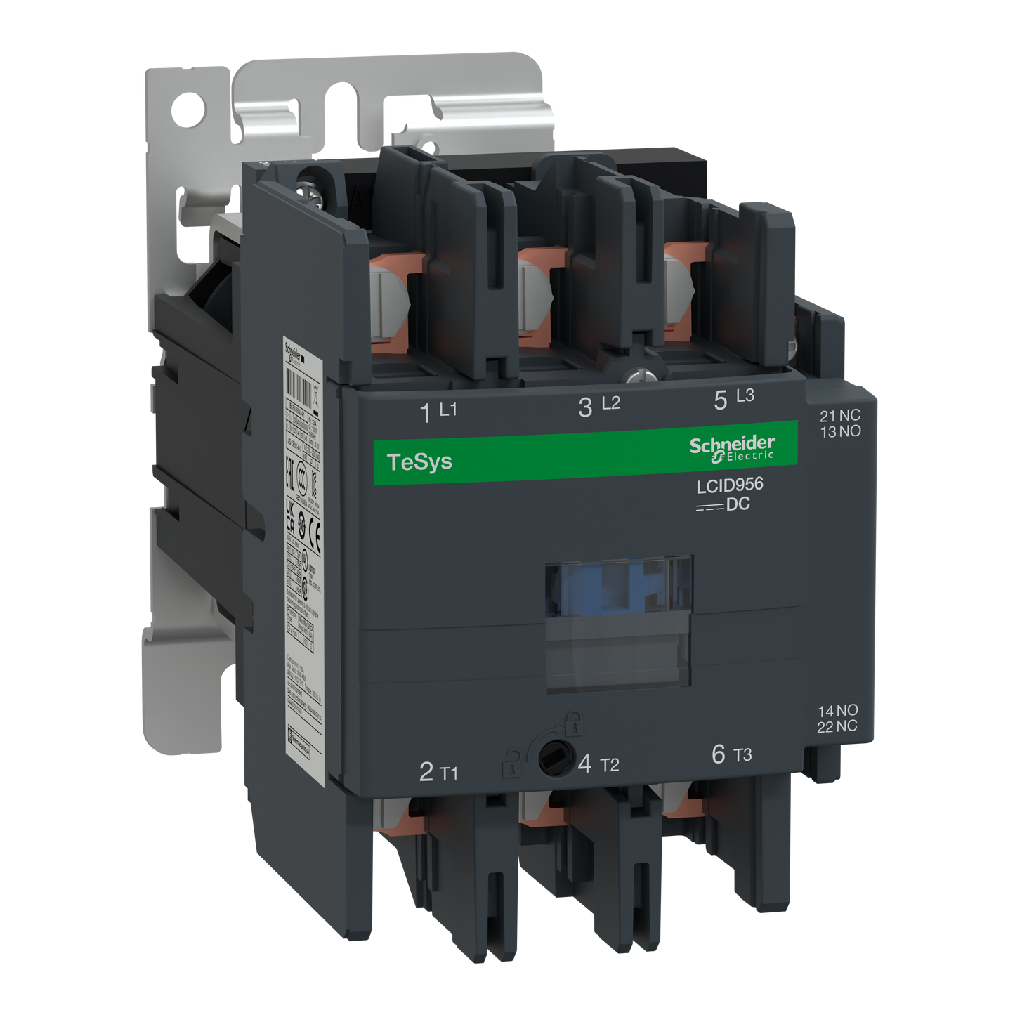 Schneider Electric-LC1D956BD-TeSys LC1D - contacteur - 3P - AC-3 440V - 95A - bobine 24Vcc
