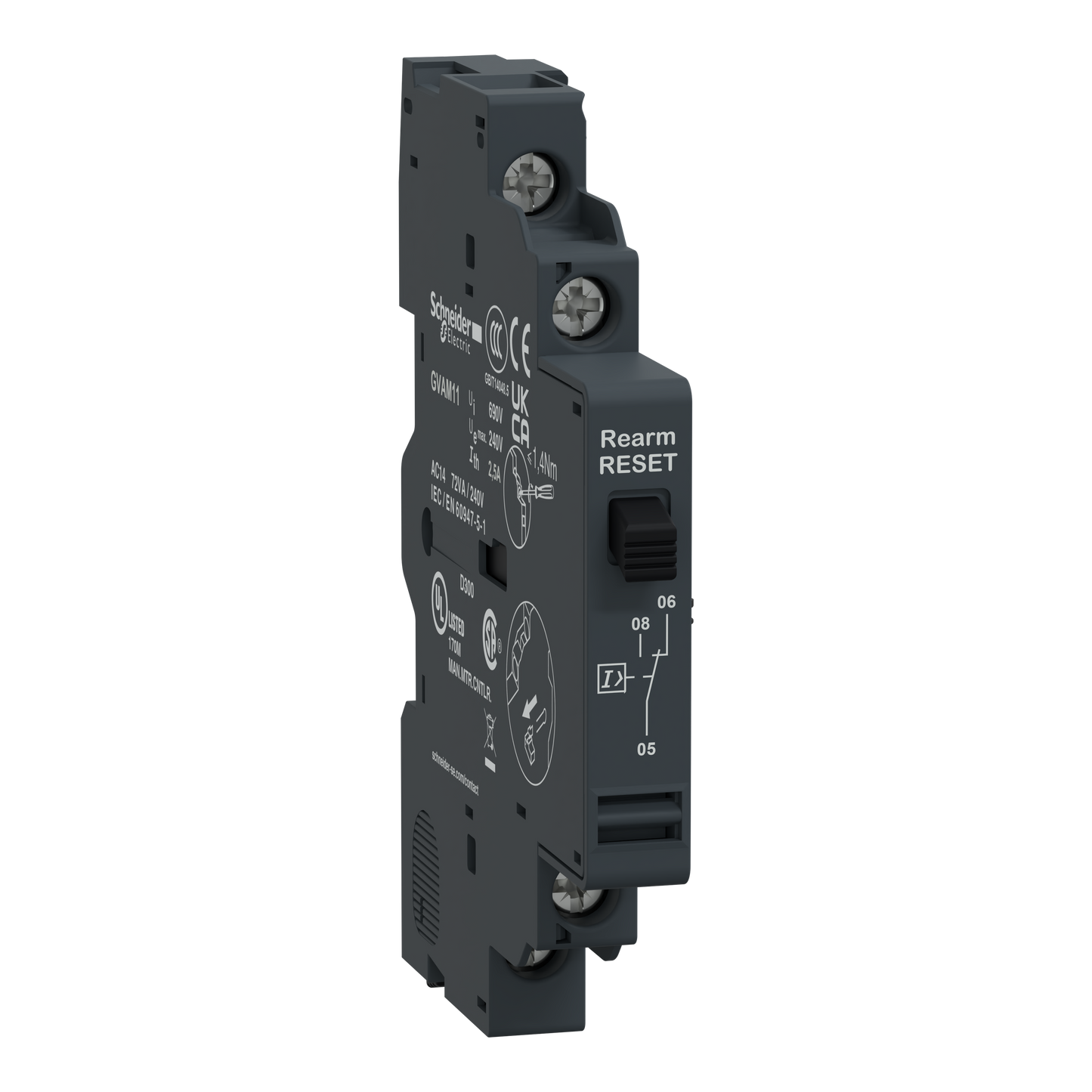 Schneider Electric-GVAM11-TeSys GV - contact auxiliaire - 1OF (défaut)