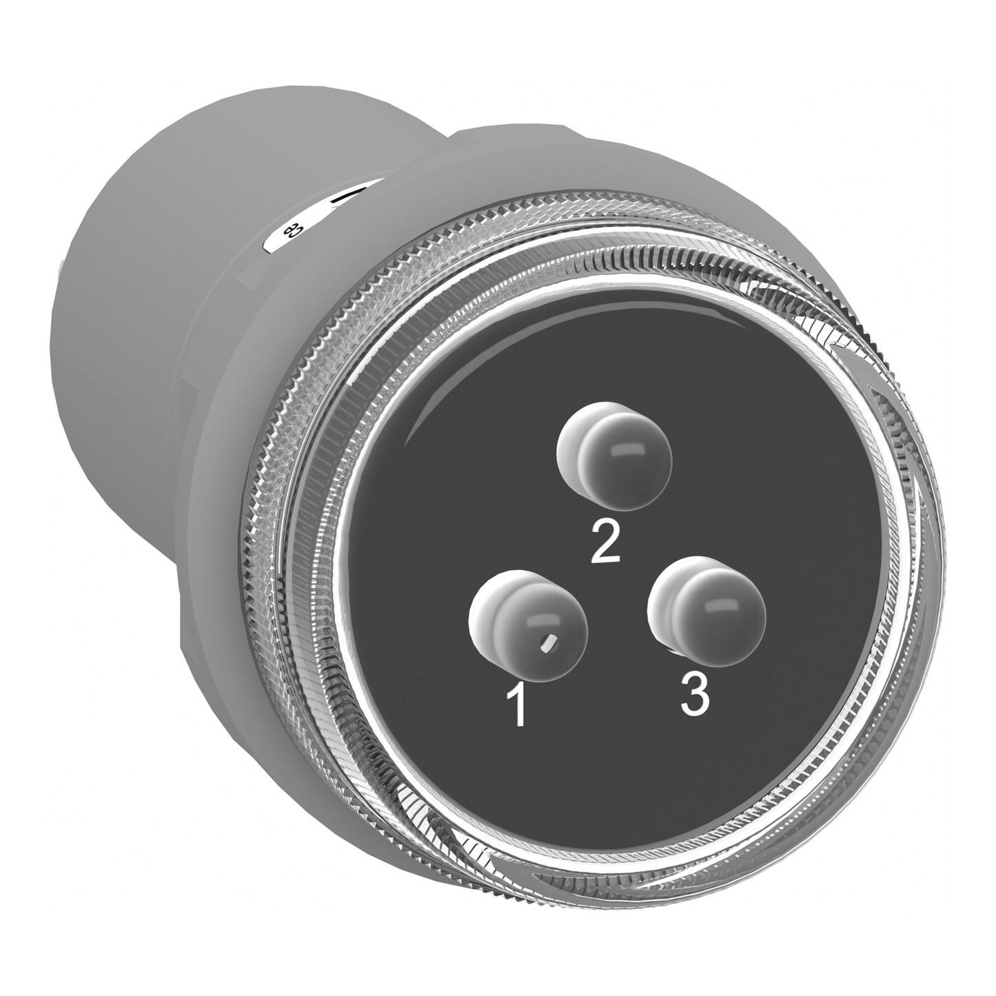 Schneider Electric-XB5EV57K4-Harmony XB5 - Voyant de présence 3 phases - LED - rouge vert jaune - 400VAC