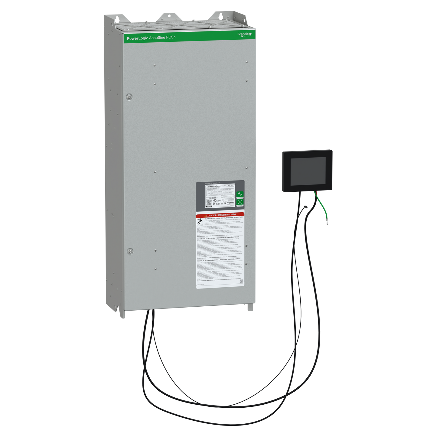 Schneider Electric-PCSN020Y4CH00-AccuSine PCSN 20A 380-415V Ph+N IP00