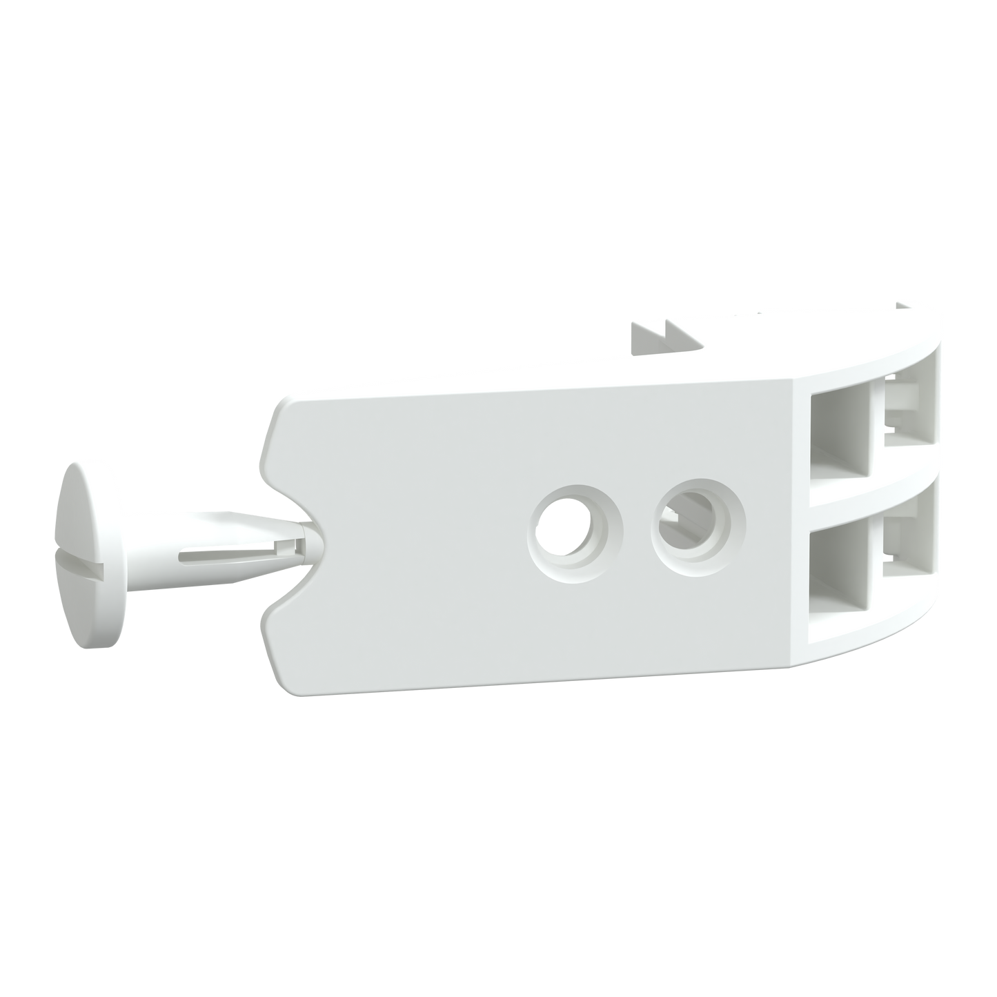 Schneider Electric-LVS04265-PrismaSeT - Supports de goulotte verticale - lot de 12