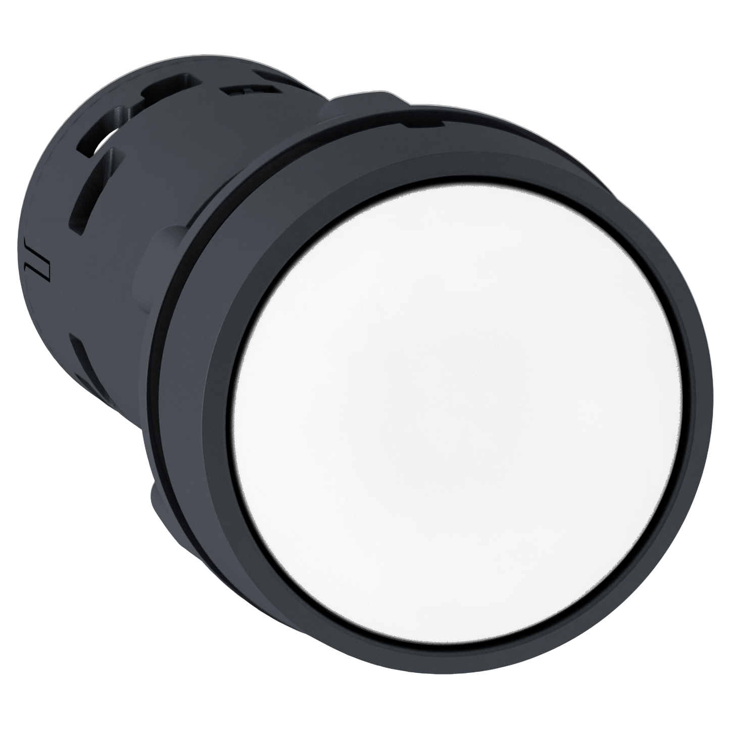 Schneider Electric-XB7NA11-Harmony bouton-poussoir affleurant - Ø22 - blanc - 1F