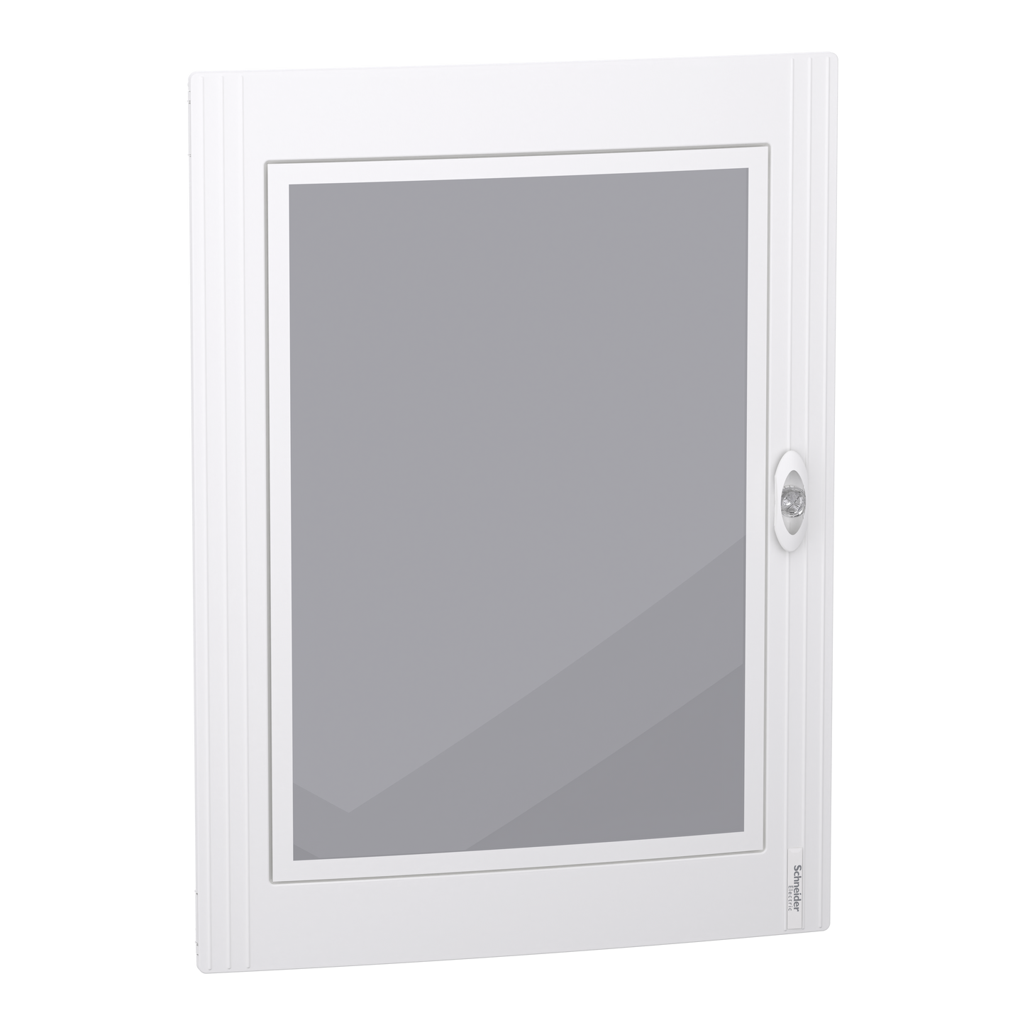 Schneider Electric-LVSXDT424-PrismaSeT XS - Porte transparente RAL9003 pour coffret saillie 4R 24 modules