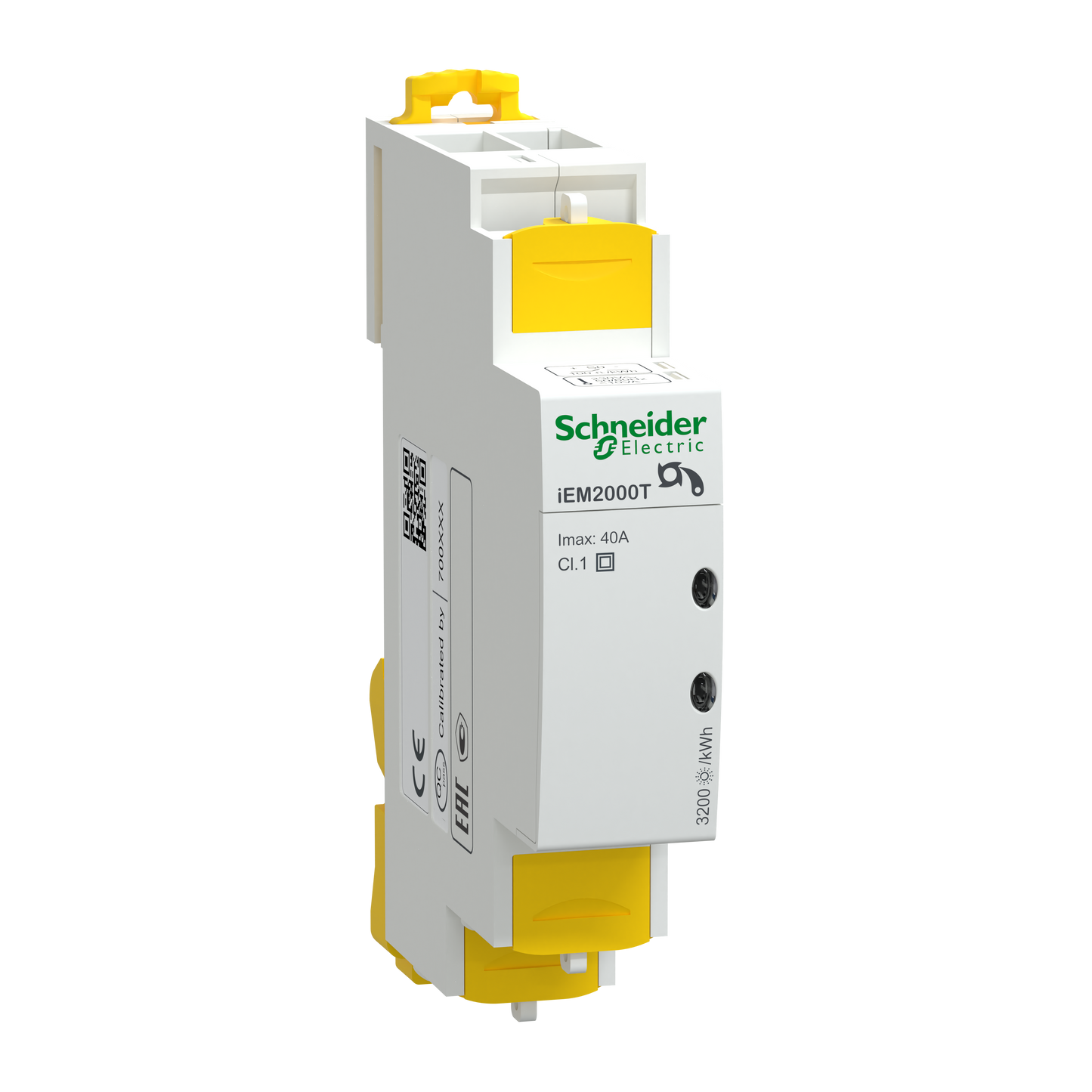 Schneider Electric-A9MEM2000T-Acti9 iEM - compteur d'énergie mono - 40A - impulsions - sans afficheur