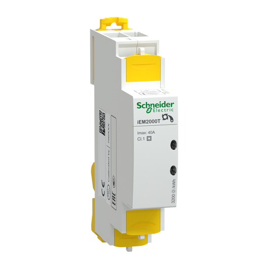 Schneider Electric-A9MEM2000T-Acti9 iEM - compteur d'énergie mono - 40A - impulsions - sans afficheur