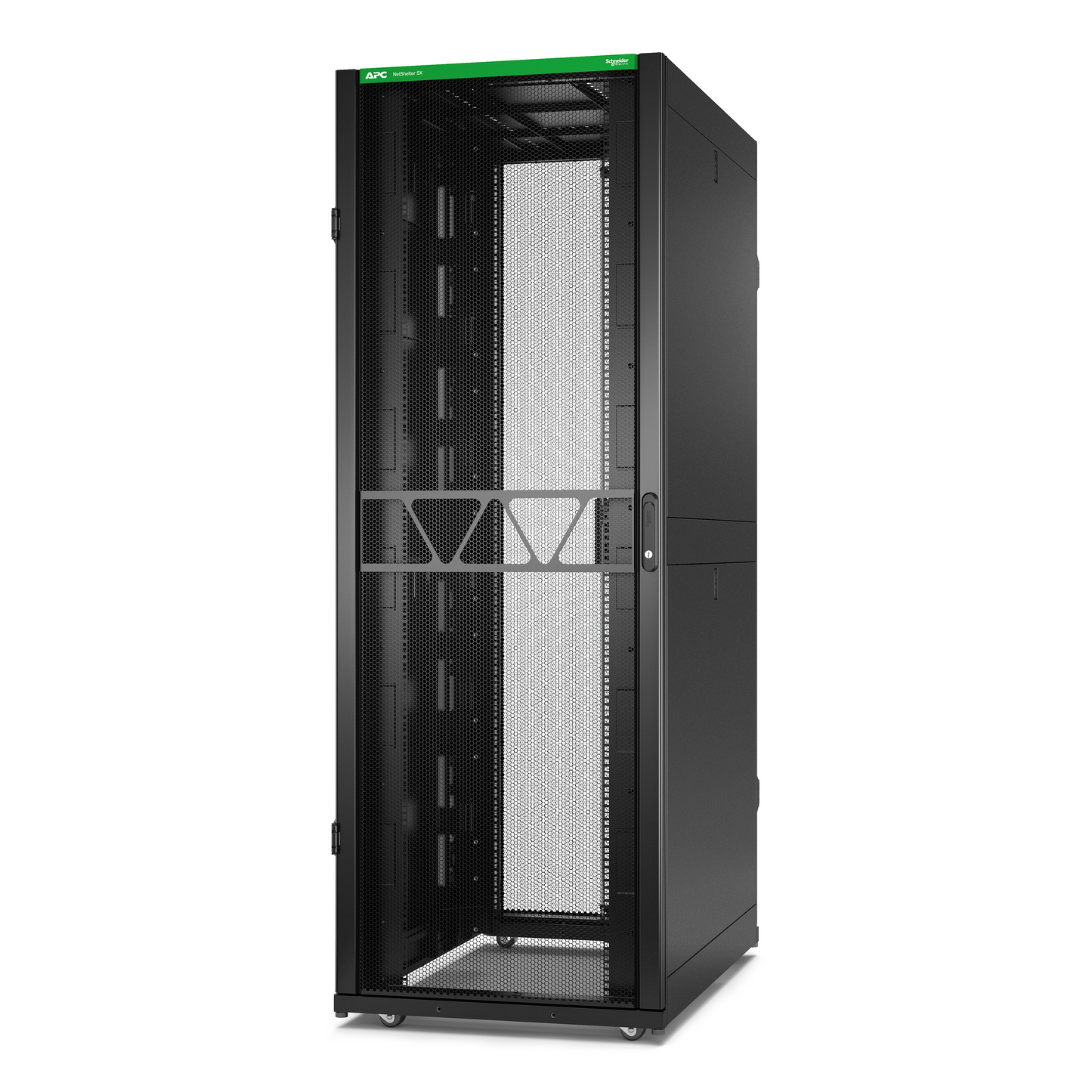 APC-AR3355B2-Rack NetShelter SX2 45U L750XP1200XH2124mm, noir, avec panneaux latéraux