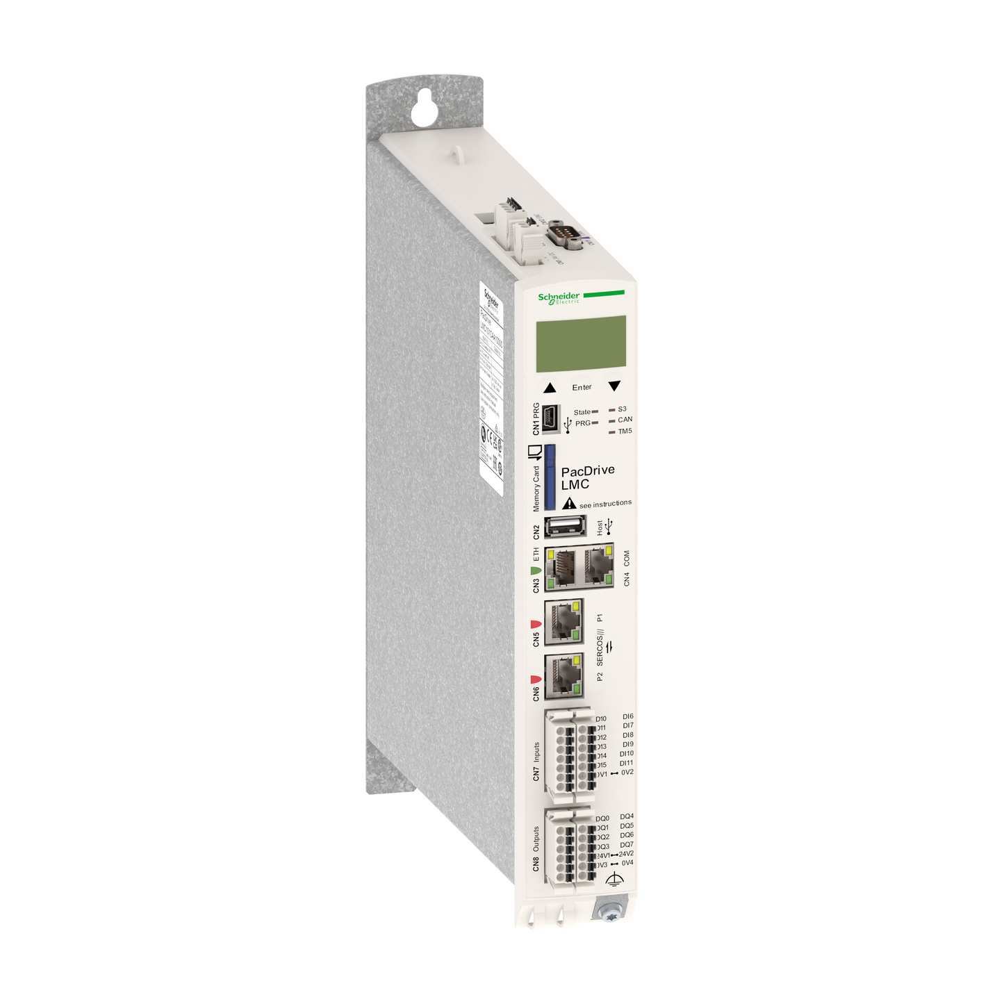 Schneider Electric-LMC101CAA10000-PacDrive-LMC Eco-Motion-4axes-8E-8S-4E Touchprobe-Carte SD-Canopen