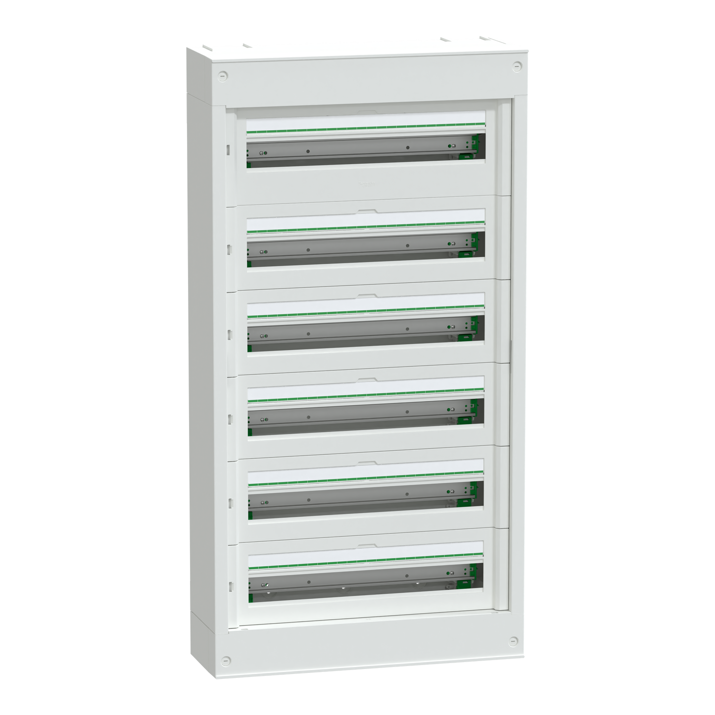Schneider Electric-LVSST624-PrismaSeT S - coffret saillie plastique & métal 6 rangées 24 modules