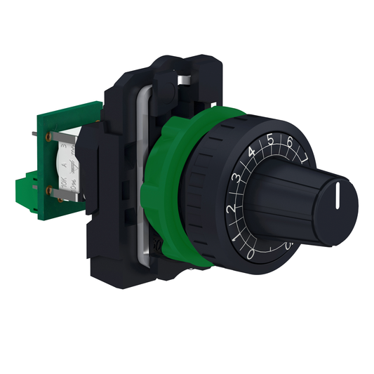 Schneider Electric-XB5AD912R100K-Harmony XB5 - potentiomètre complet - Ø22 - 100k? - raccordement sur bornier