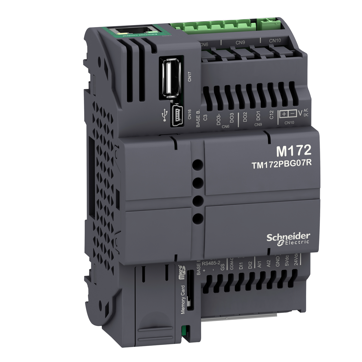 Schneider Electric-TM172PBG07R-Modicon M171 - M172 - contrôleur programmable - 7 entrées/sorties - ss afficheur
