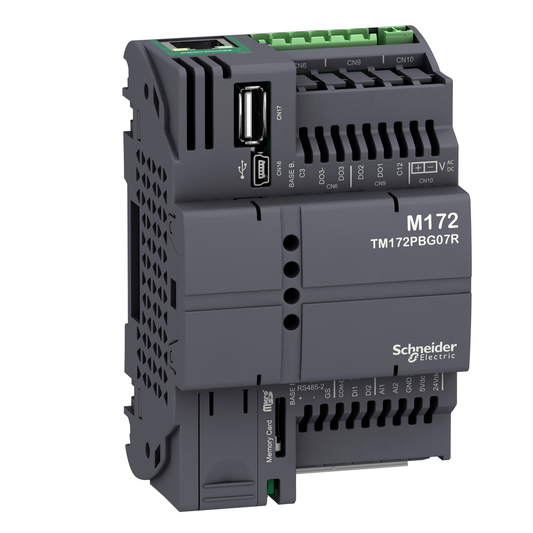Schneider Electric-TM172PBG07R-Modicon M171 - M172 - contrôleur programmable - 7 entrées/sorties - ss afficheur
