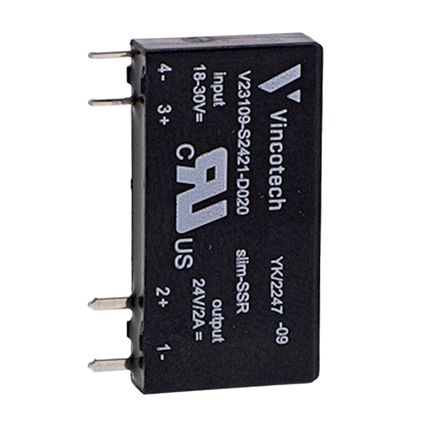 Schneider Electric-ABS7SC1B-Telefast - relais statique embrochable - 5mm - sortie - 24Vcc - 2A