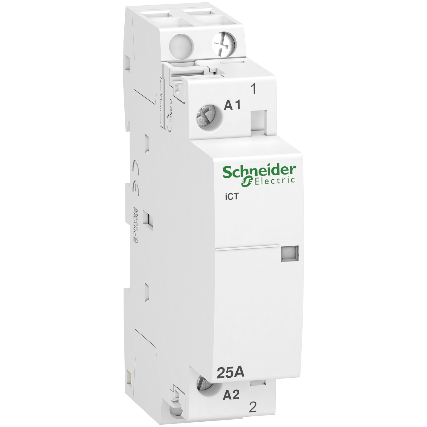Schneider Electric-A9C20731-Acti9 iCT - Contacteur auxiliarisable - 1P - 25A - 1NO - 230/240Vca - 50Hz