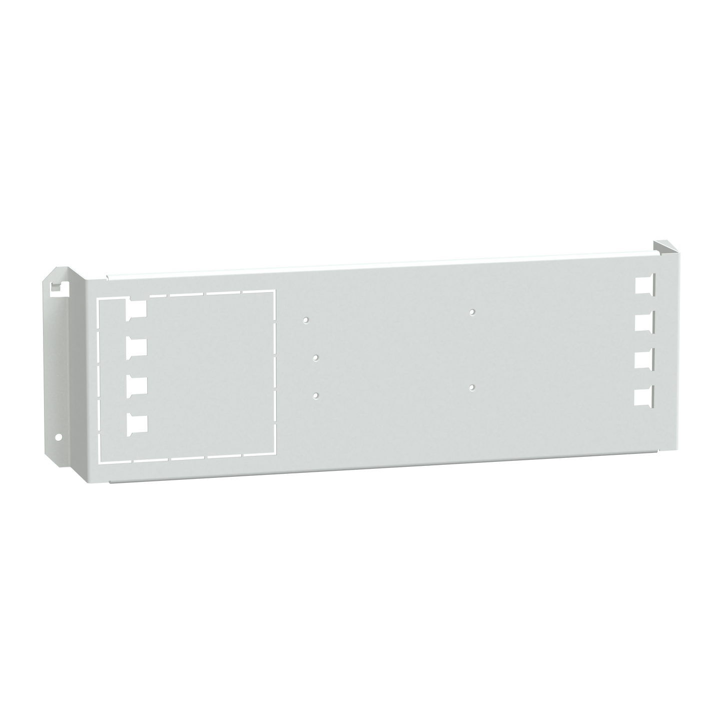 Schneider Electric-LVS03020-PrismaSeT G - Platine NSXm/vigi horiz. 3P4P-fixe-maneton-L600-RAL9003