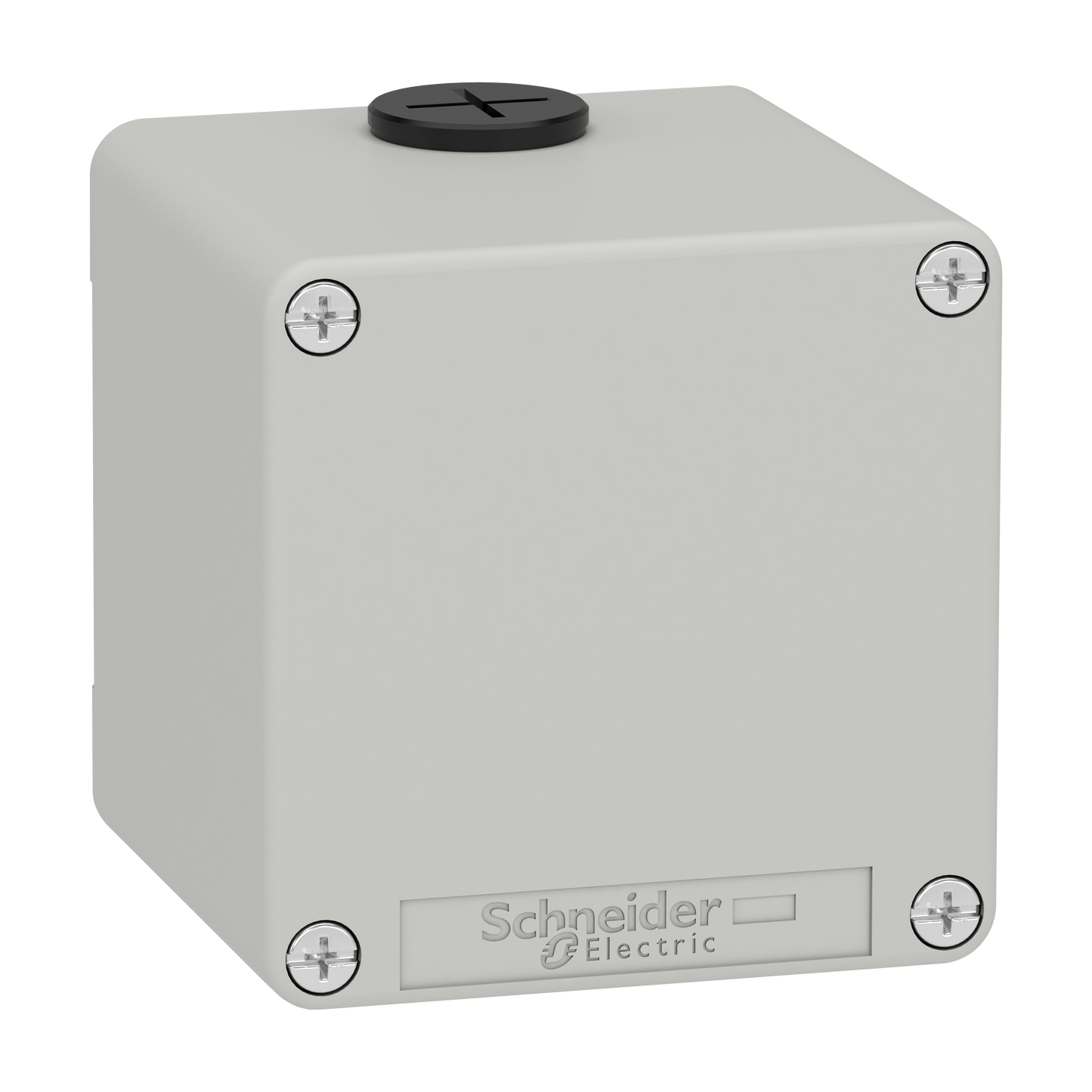 Schneider Electric-XAPD14-Boite métal vide grise - M20 x2 - non percée - 80x80x77 mm - UL cULus