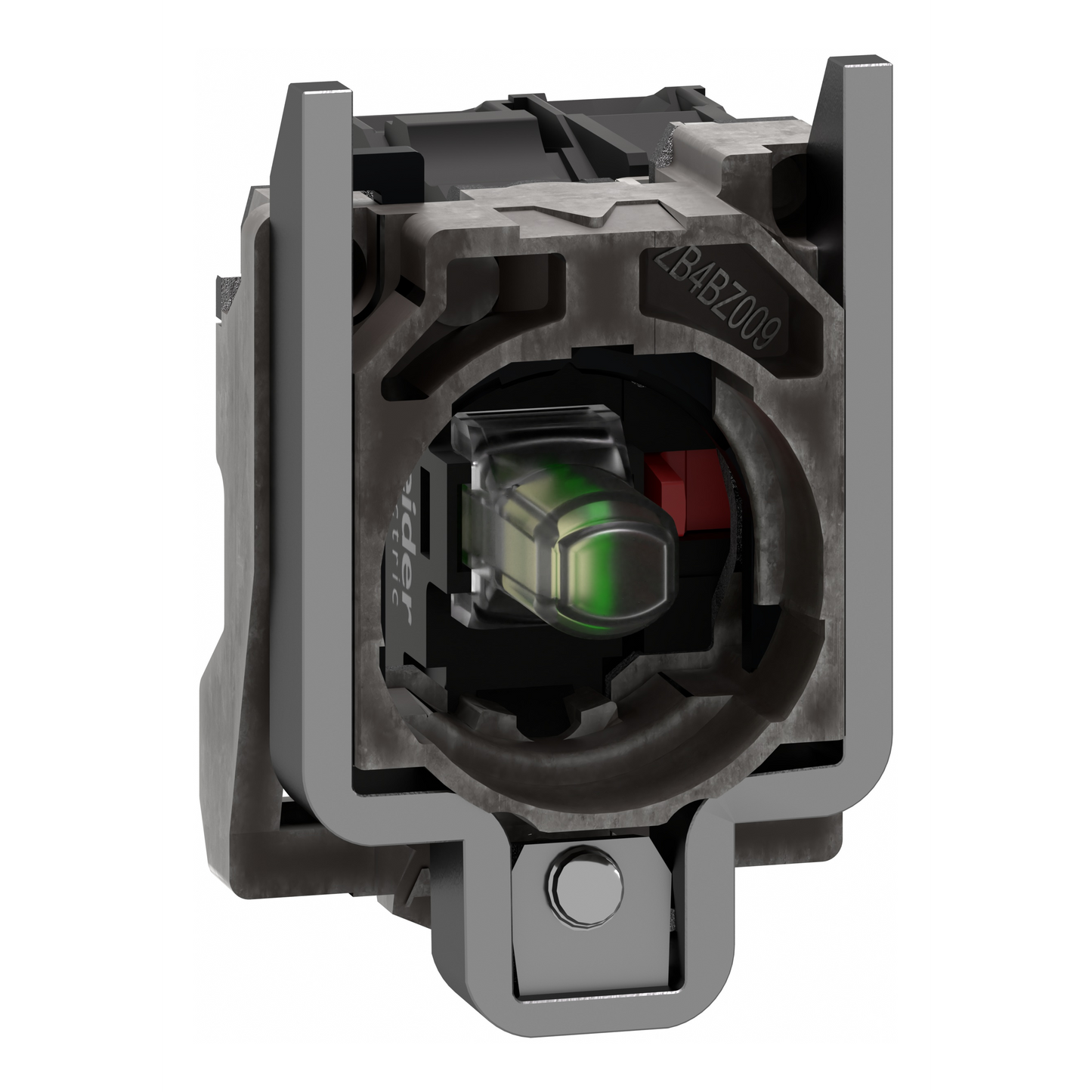 Schneider Electric-ZB4BW0B12-Harmony corps de bouton lumineux - Ø22 - LED Universelle intégrée 1O