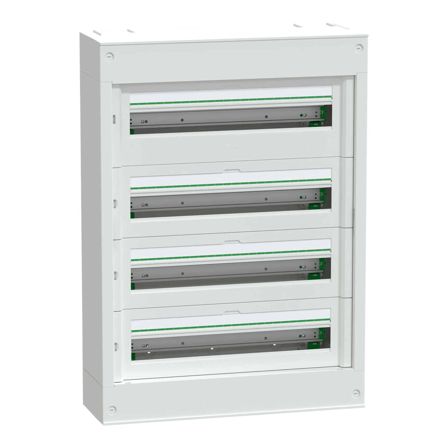 Schneider Electric-LVSST424-PrismaSeT S - coffret saillie plastique & métal 4 rangées 24 modules