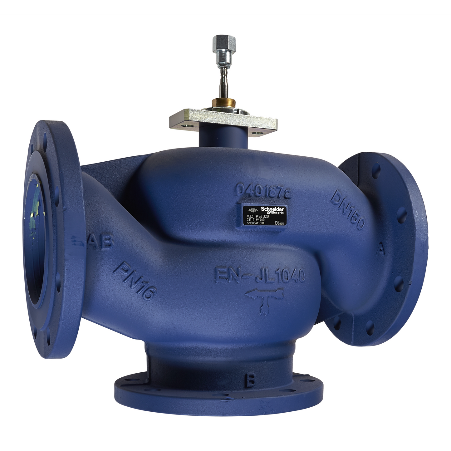 Schneider Electric-7312165010-Vanne 3 voies acier à bride PN16 DN125 Kv220