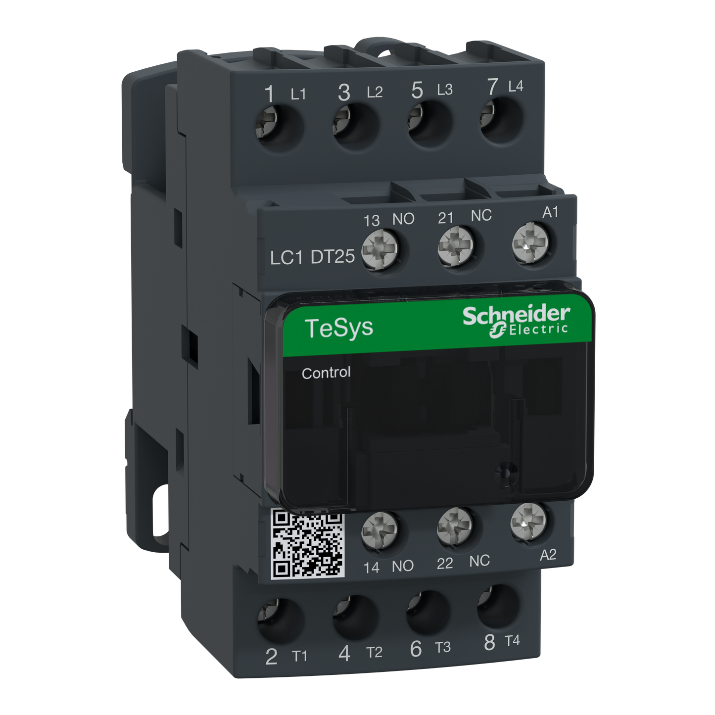 Schneider Electric-LC1DT25F7-TeSys LC1D - contacteur - 4P - AC-1 440V - 25A - bobine 110Vca