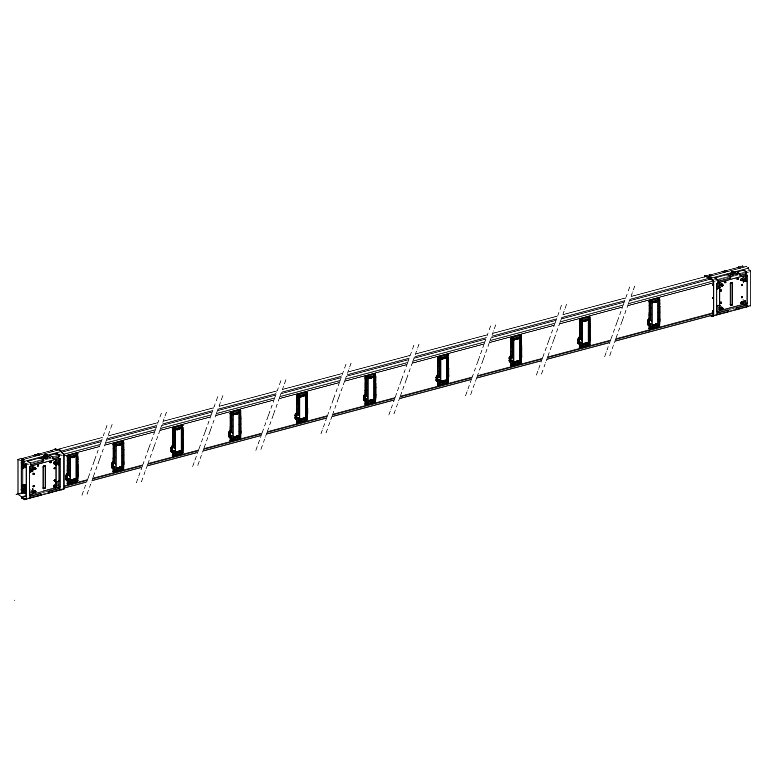 Schneider Electric-KSA160ED45020-Canalis KSA - élément droit 160A - 5m - 3L+N+PE - 20 fenêtres