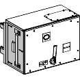 Schneider Electric-KHB0630SE4R-Canalis KH - Coffret dériv. Débro. 630A 3P+N+PE-câbles droite-Section. fusible
