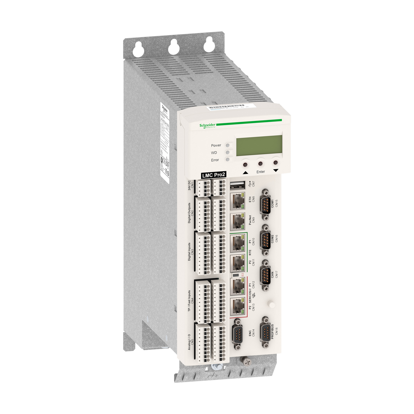 Schneider Electric-LMC402CAA10000-PacDrive-LMC Pro2-Motion-16axes-20E-16S-16E Touchprobe-CF-EthRT-Profibus