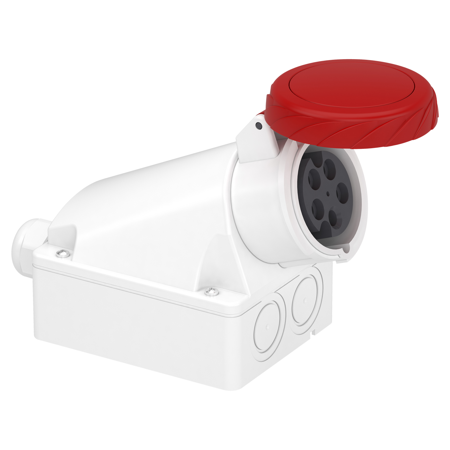 Schneider Electric-83159-Mureva - socle de prise industrielle - 16 A - 3P+N+T - 380-415 V CA - IP67