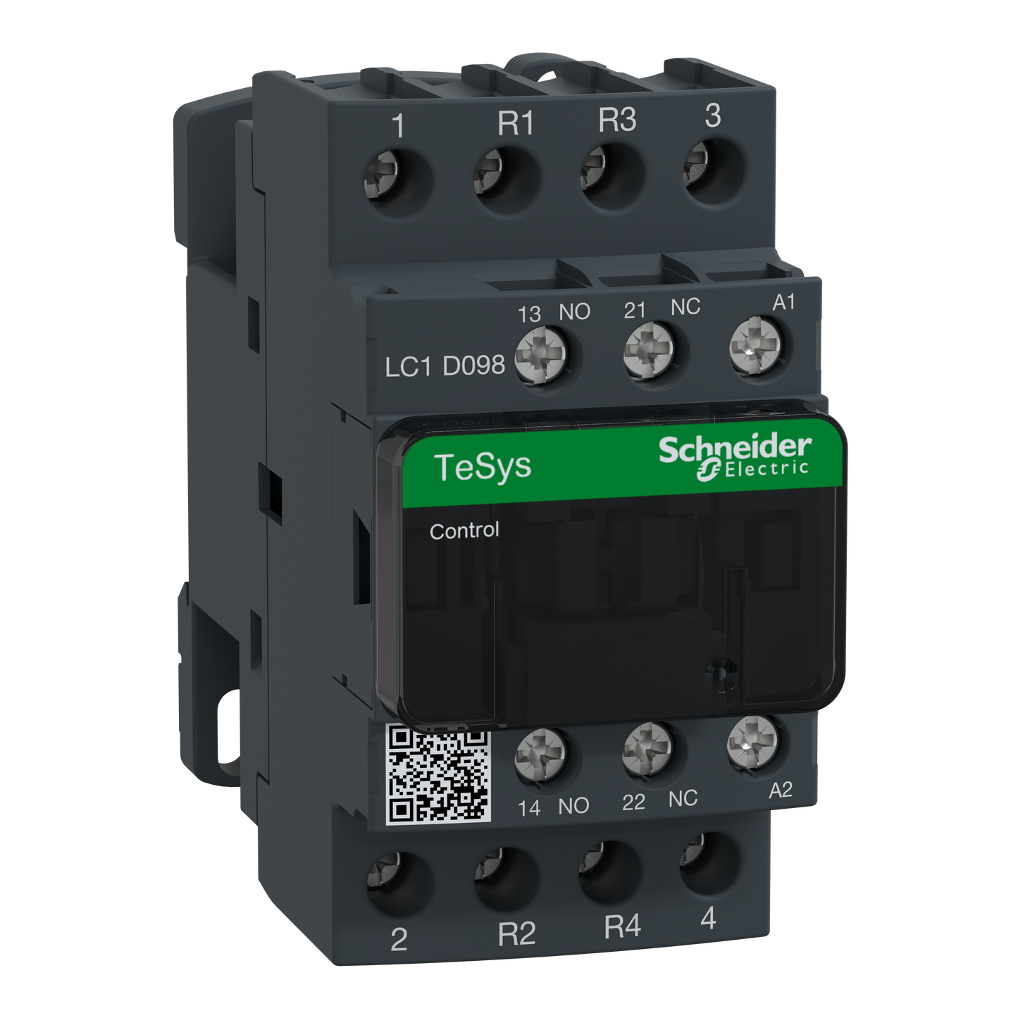 Schneider Electric-LC1D098P7-TeSys LC1D - contacteur - 4P (2F+2O) - AC-1 440V - 20A - bobine 230Vca