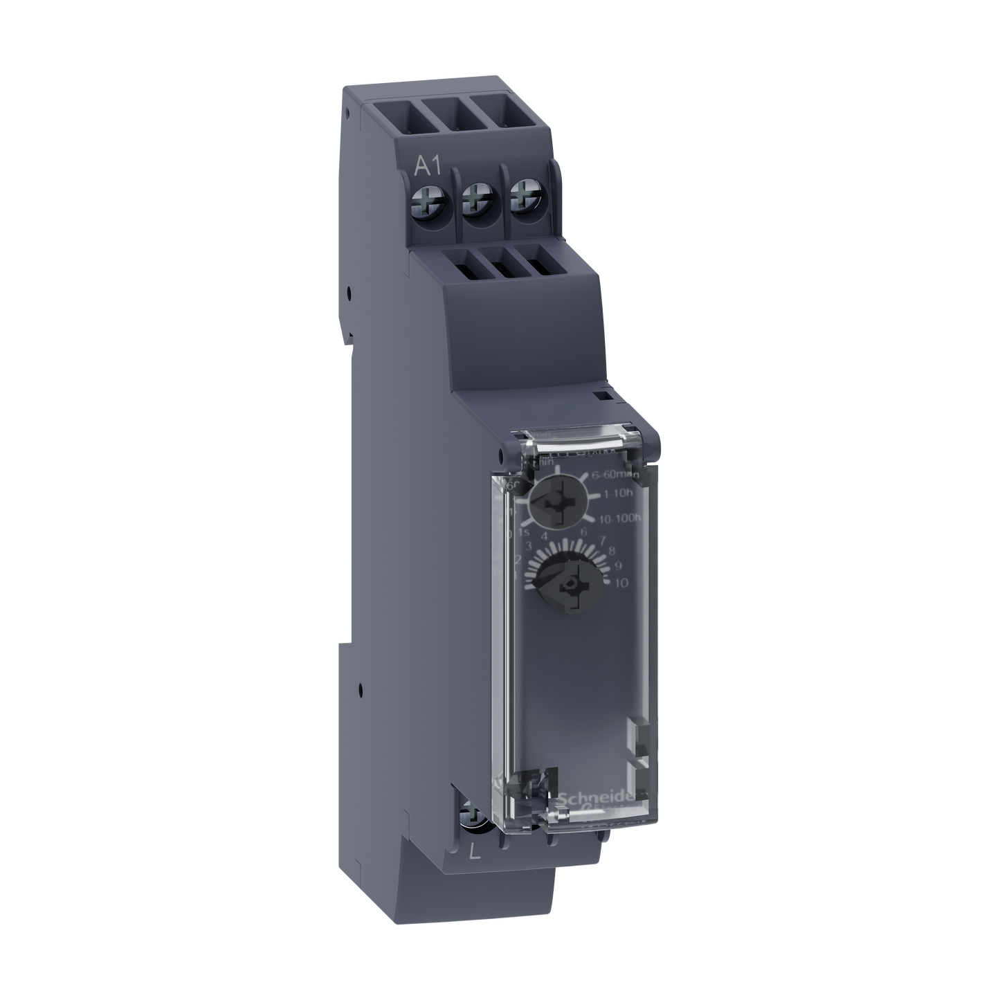 Schneider Electric-RE17LAMW-Harmony Time RE17 - relais tempo travail - sortie statique - 24 à 240Vca/cc