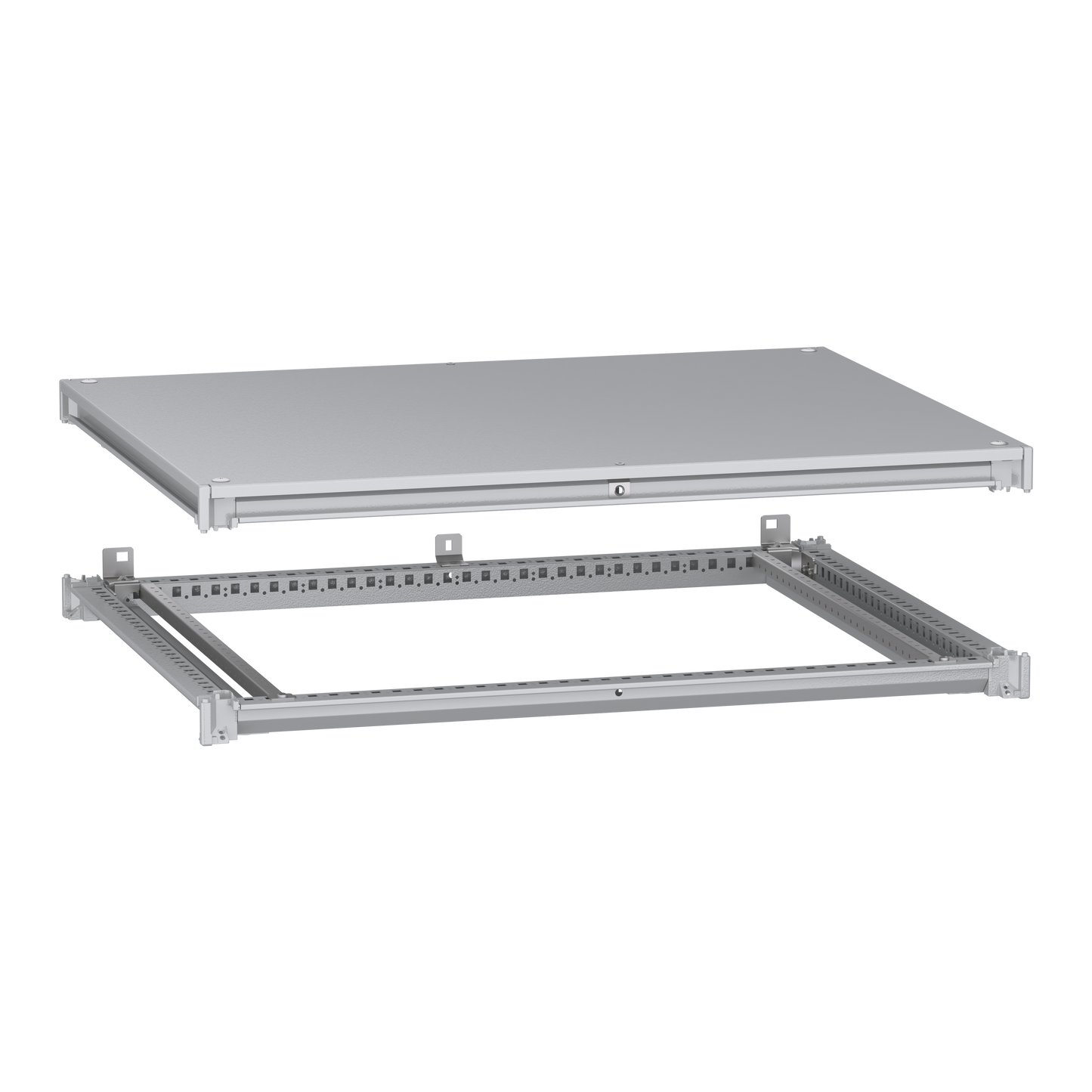 Schneider Electric-NSYSFNC108-PanelSeT SFN Kit - cadre supérieur et inférieur - 1000x800 mm (Hxl)