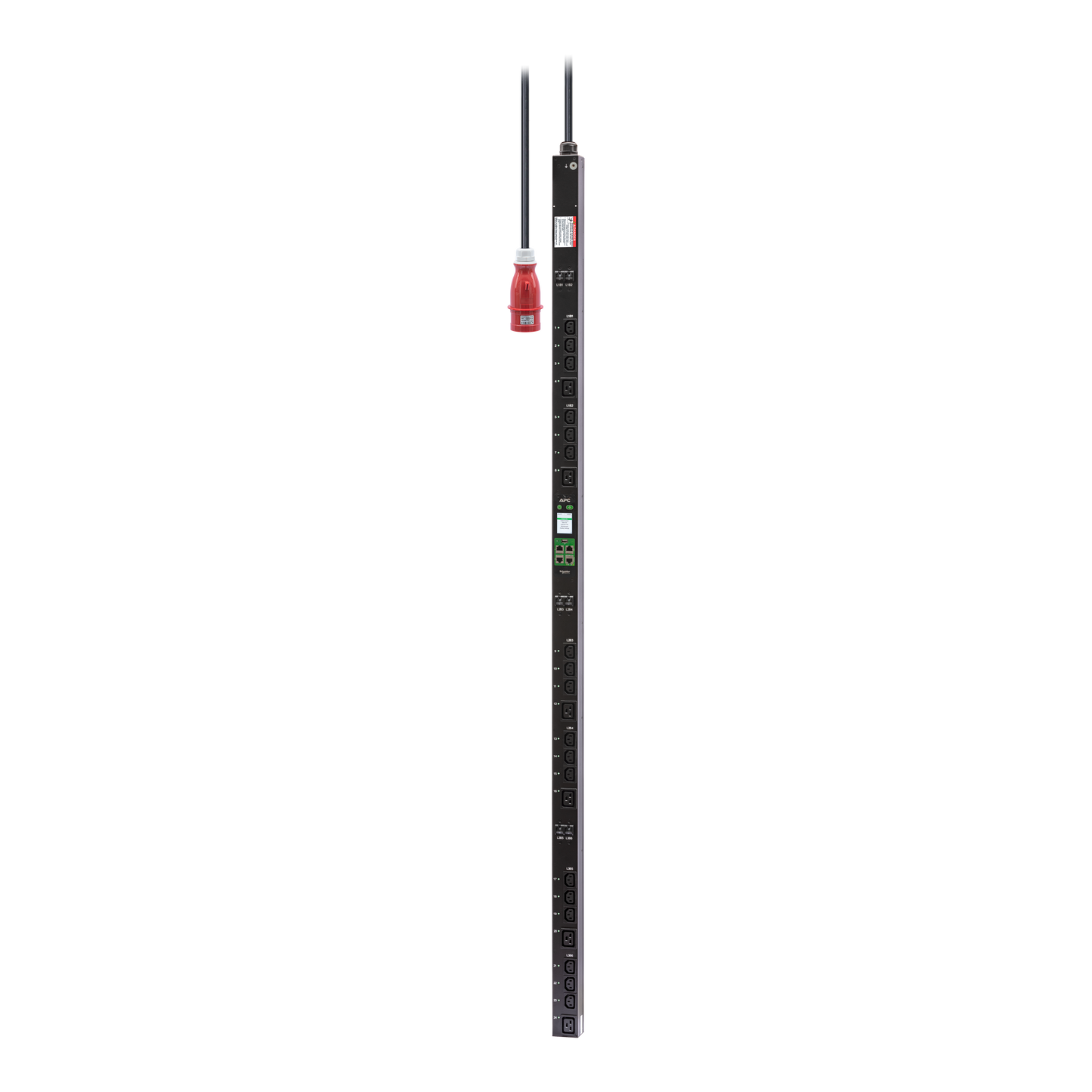 APC-EPDU2232SMBO-EASY rack PDU 22 kw mesuré/contrôlé par prise, 3P 230V, 32A, 18C13, 6C19, NMC3