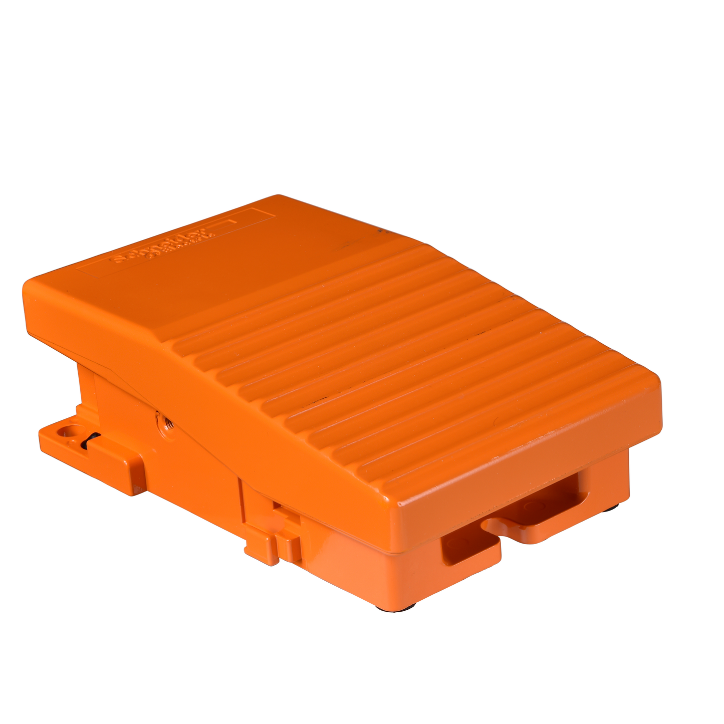 Schneider Electric-XPER110-Preventa XPER - inter. à pied - simple - sans capot - métal.- orange - 1O+1F