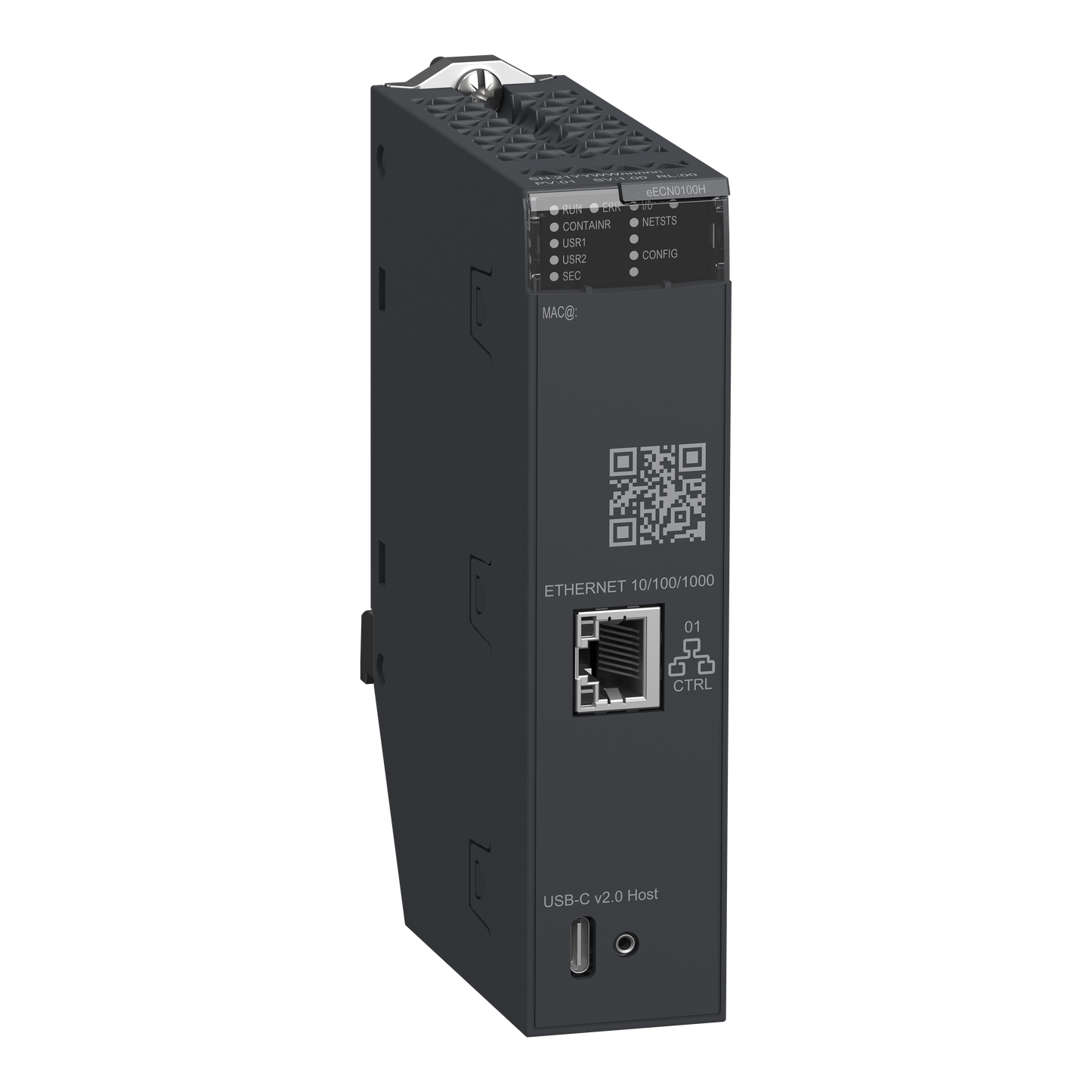 Schneider Electric-BMEECN0100H-Modicon M580 - EdgeComputeNode, ARM V7 32bits, Linux, Management données, Docker