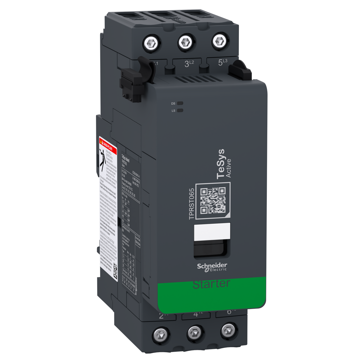 Schneider Electric-TPRST065-TeSys island - démarreur contacteur + relais thermique - 65A / 30kW