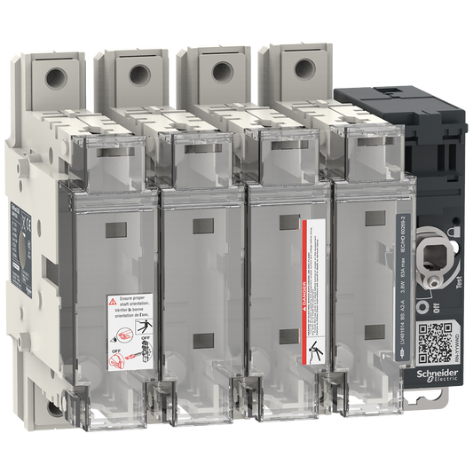 Schneider Electric-LV481624-FuPact GS - interrupteur sectionneur fusible - 100A - 4P - BS A2/4 - F&R CTRL