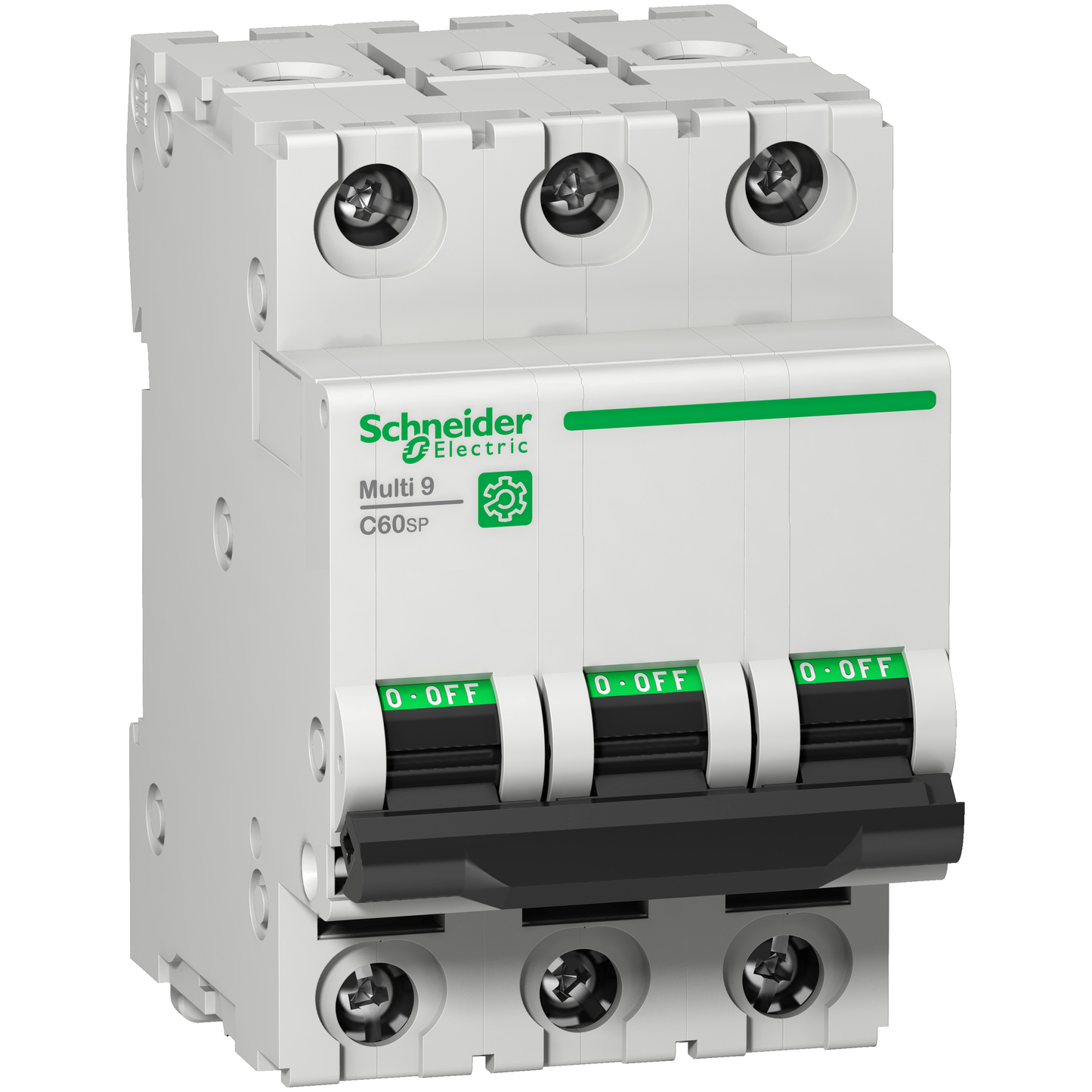 Schneider Electric-M9F22332-Multi9 C60SP - disjoncteur - 3P - courbe C - 32A - 10kA - 480Y/277V - UL1077