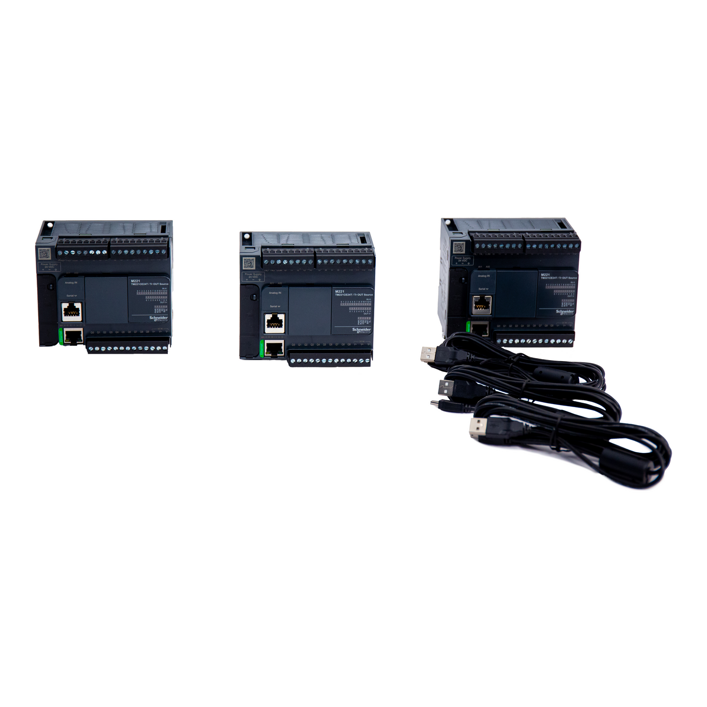 Schneider Electric-MD2M221TX3-Lot de 3 M221 Education 24V sorties transistors