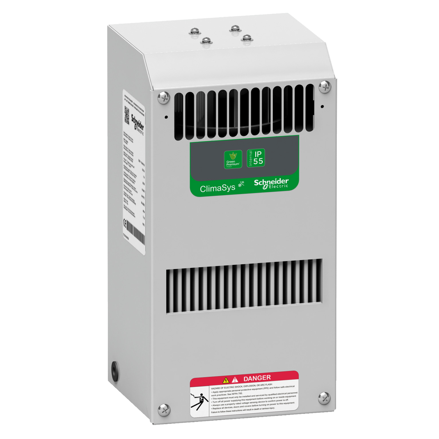 Schneider Electric-NSYCEA22E-ClimaSys - Echangeur latéral Air/Air - 22W/K - 230V50/60Hz