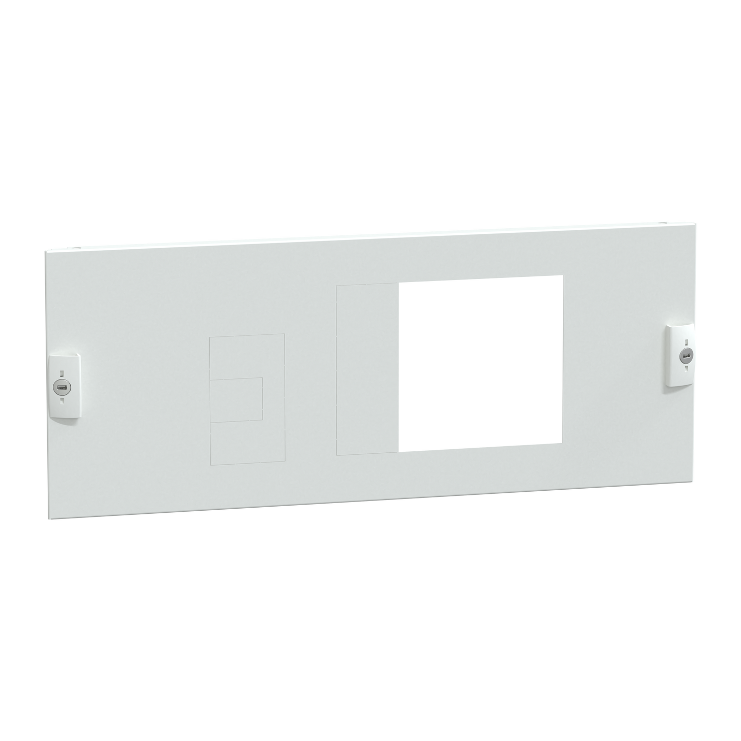 Schneider Electric-LVS03643-PrismaSeT P - Plastron NSX 400/630 - 3P - 4M - L650 - Fixe - horizontal