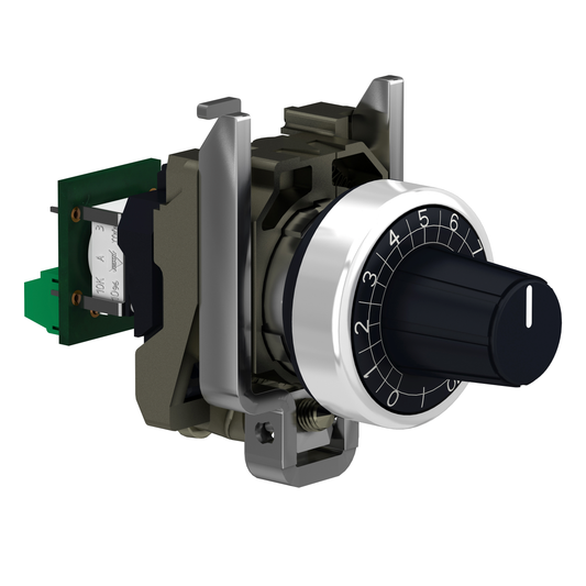 Schneider Electric-XB4BD912R470K-Harmony XB4 - potentiomètre complet - Ø22 - 470k? - raccordement sur bornier