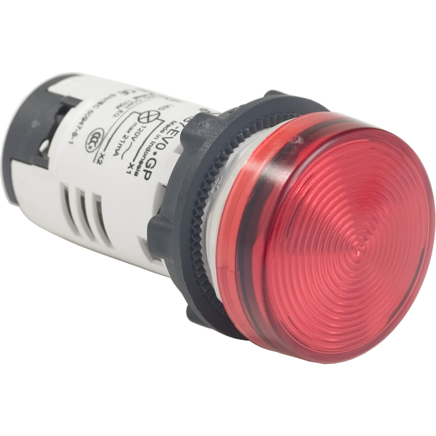 Schneider Electric-XB7EV04GP-Harmony voyant rond - Ø22 - rouge - LED intégrée - 120V