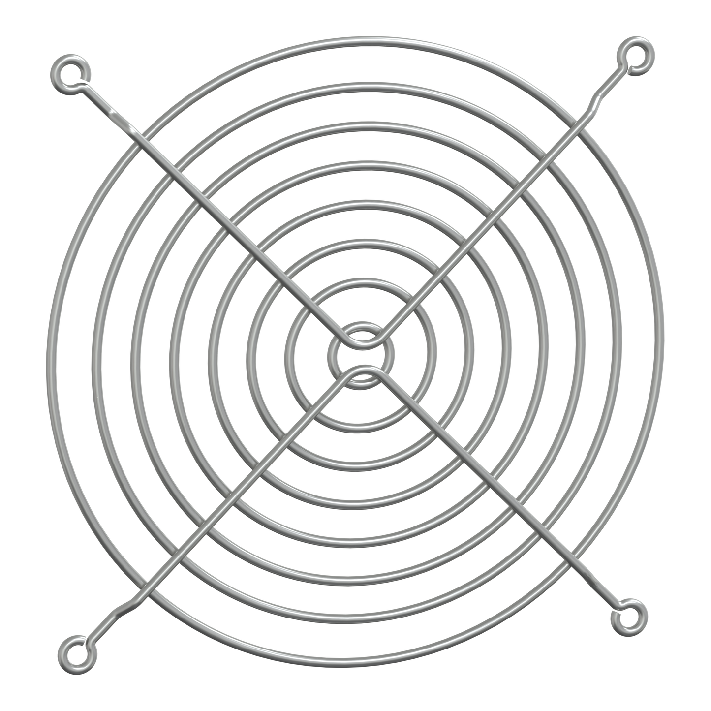 Schneider Electric-NSYCVA114M-ClimaSys - grille métallique - protection arrière - découpe Ø114mm