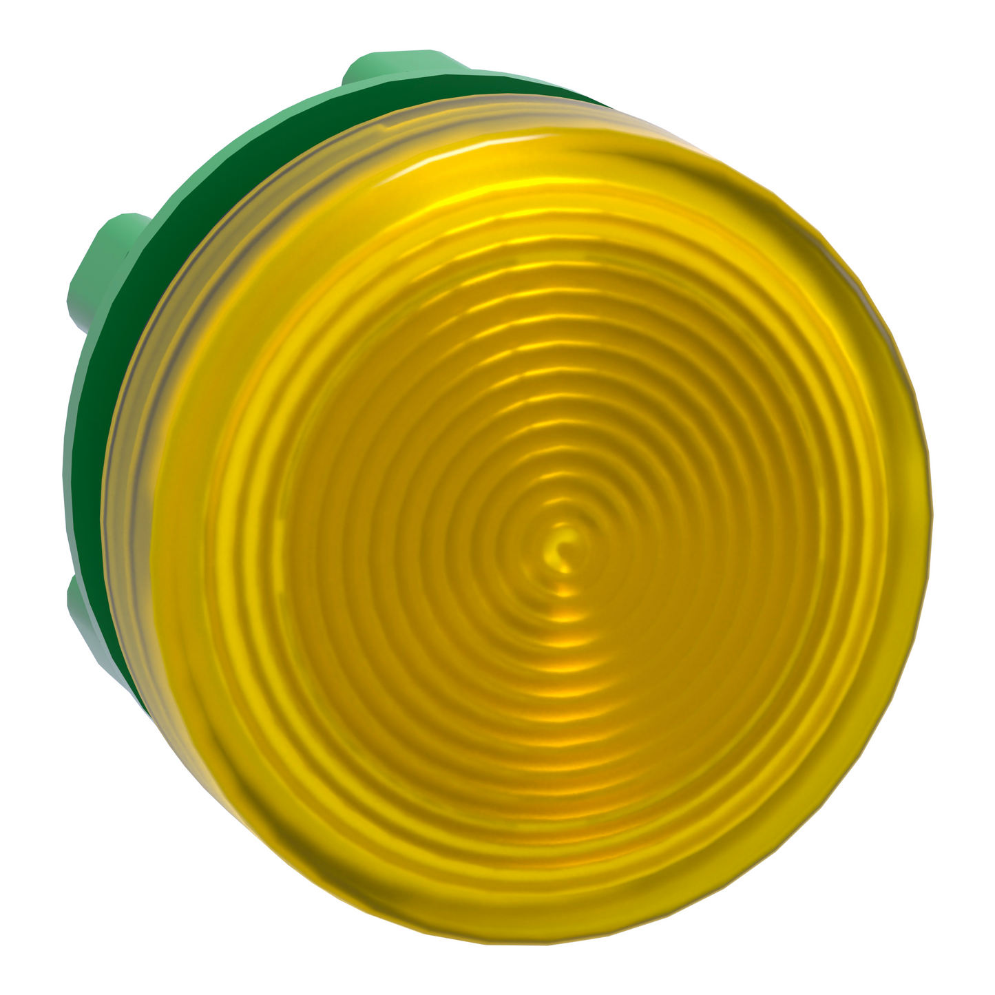 Schneider Electric-ZB5AV083S-Harmony XB5 - tête voyant lumineux DEL - Ø22 - strié - jaune