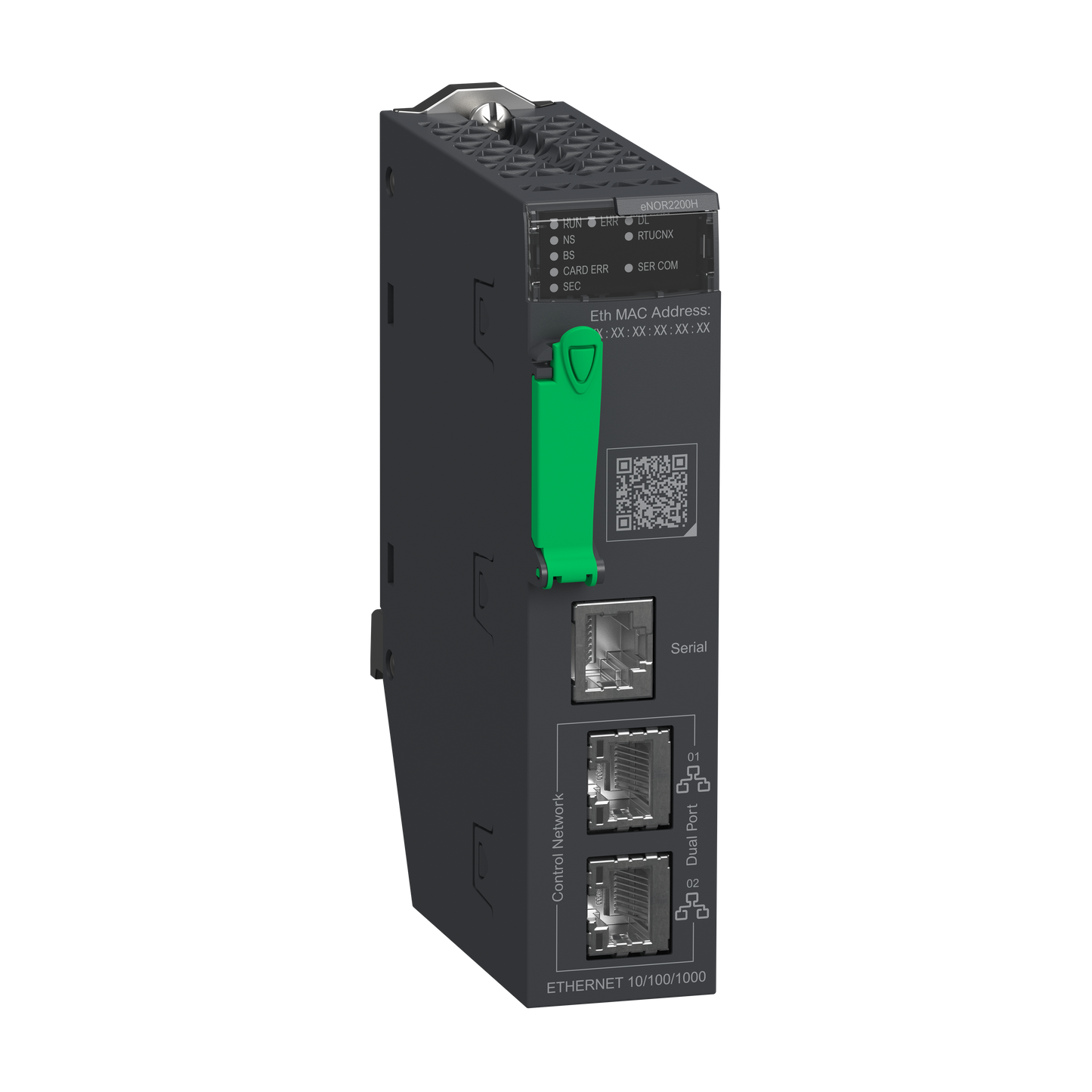 Schneider Electric-BMENOR2200H-Modicon X80 - Module coupleur RTU évolué sur Ethernet - 1 port série - durci